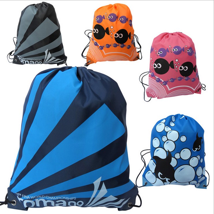 Men and women sports swimming bag travel bag Folding Containing Bag Drawing Rope Bunches Bunches Bunches Climbing Bag Beach Bag
