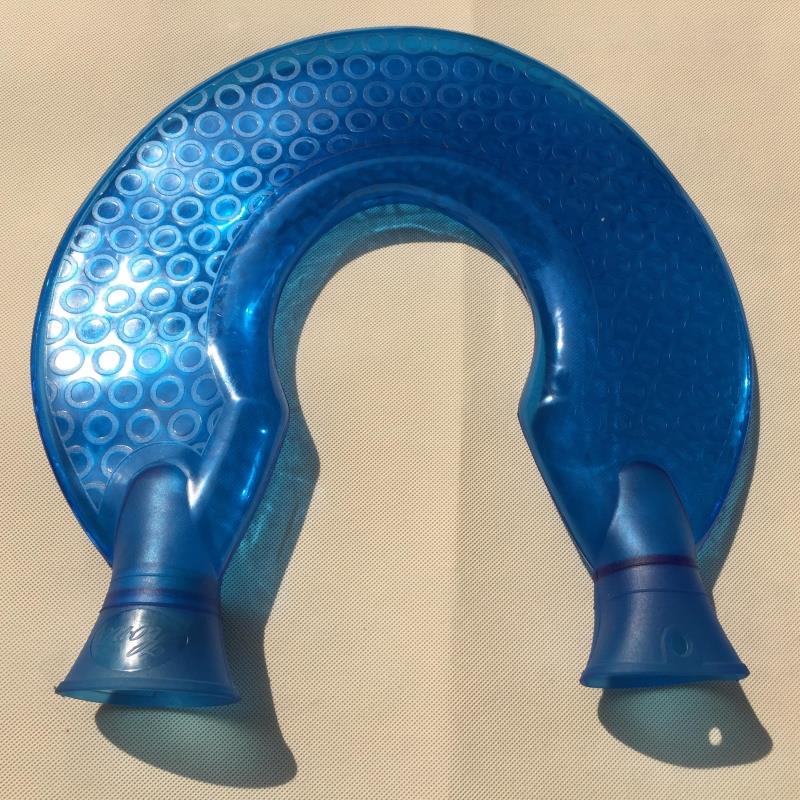 C Shape Pillow Hot Water Bag C Type Explosion Protection Water Injection Filling Water Protection Neck Department Health Care Warm Cervical Spine Shoulder Nap Warm Water Bag