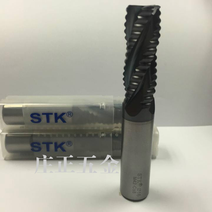 Imported STK high-speed steel coated rough leather white steel rough leather knife corn corrugated milling cutter EM2608 series