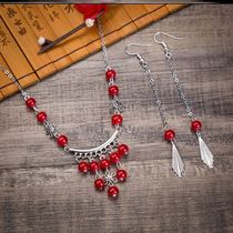 Desert headdress Forehead brow drop Ancient style forehead wedding wedding Ancient travel Hanfu modeling accessories matching style