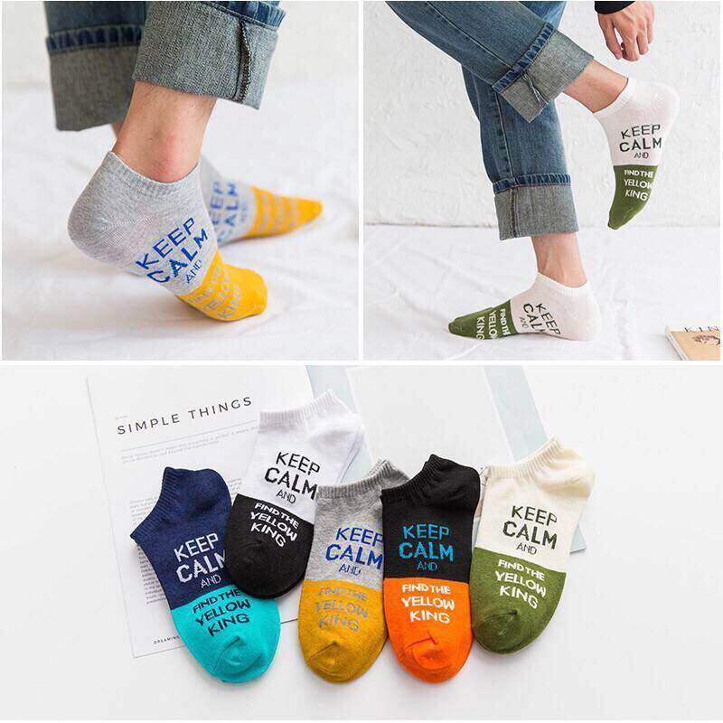 (5 10 pairs) socks men's shorts summer men's shallow boat socks anti - smell and sweat men's sports short stockings