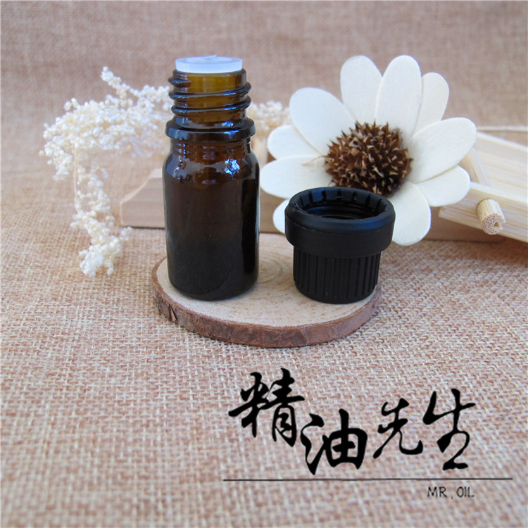 Mr. Essential Oil 5ML Brown Glass Essential Oil Chai Tinh dầu Chai đầy Dark Dark Dark - Tinh dầu điều trị tinh dầu chanh sả