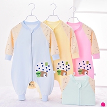 Baby sleeping bag autumn and winter cotton children Spring and Autumn thin baby children sleeping anti kicking quilt