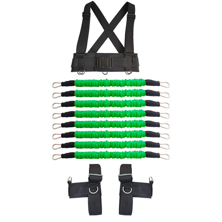 Track and Field Ground Resistance Training Belt, Wheel Running, Hip Thrusting Track and Field Running Resistance Rope, Lower Limb Leg Explosive Power