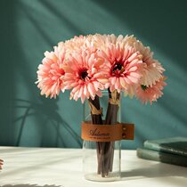 Manufacturers sell Gerber bouquet artificial flower gerbera fake flower home wedding bouquet GF16183A