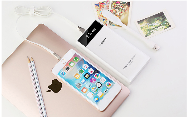 Pinsheng có thể mang lại kho báu sạc của máy bay 20.000 20.000 mAh công suất lớn di động USB kép Pingsheng sheng plsen 冲 电 宝 电 Sạc kho báu Thương hiệu đích thực