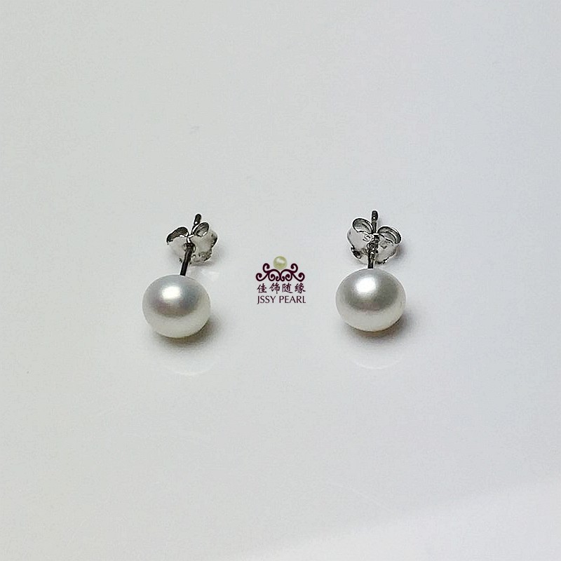 925 Silver Pearl Ear Nails female ear bars to sleep without picking small ear ring ornaments
