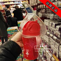 French original DODIE DODIE childrens baby learning drinking cup leak-proof and choking straw kindergarten