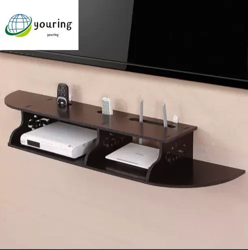 Небольшая квартира стена висящая настенная телевизионная шкаф спальня перегородка европейская топ -коробка простая полка