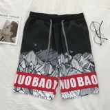 Пляжные штаны, быстросохнущие брендовые шорты, оверсайз