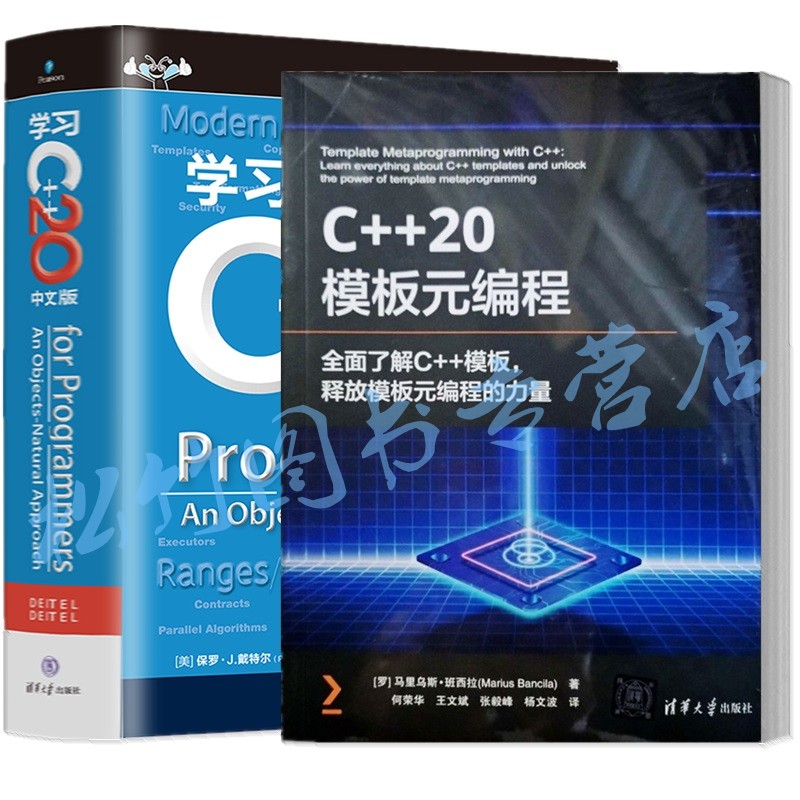 2025 C++ 20模板元编程+学习C++20（中文版） C++20元编程模式和技术 C++20编程方法技巧程序设计教材教程书籍-淘宝 ...