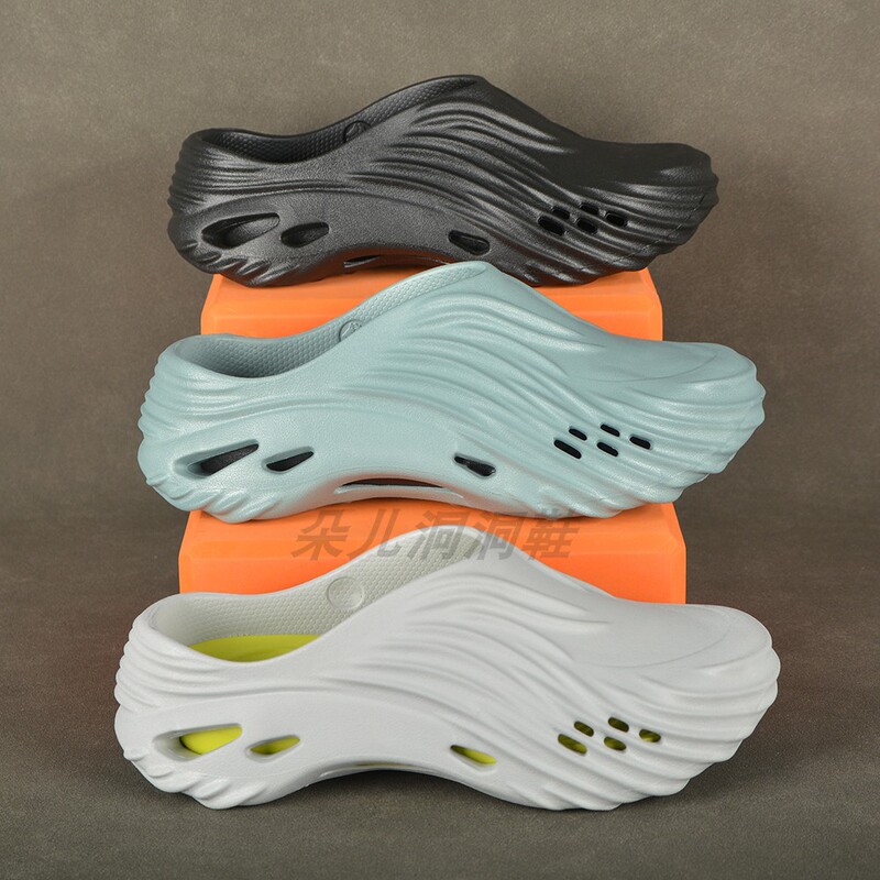 2025 New Style Swirl Wave Casual Shoes Men's Fishing Shoes Chef Shoes Soft Sole Outdoor Casual Sports Shoes Non-Slip