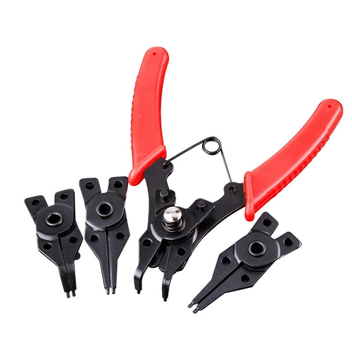 鹿仙子 Многофункциональные зажимные плоскогубцы с двойными зажимными кольцами C-типа разобраны и установлены. 𫔭 Порт -зажидок расширительный зажимной зажим Внутренний зажимной вал маленький