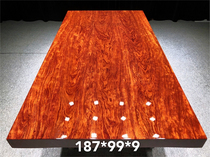 Size: 187 * 99 * 9 ba flower large plate solid wood log red wood natural side tea table furniture desk painting case