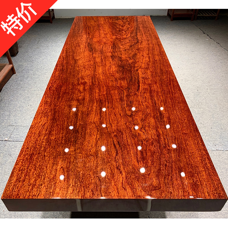 Size: 190 * 79 * 9 bar flowers solid wood big board full square