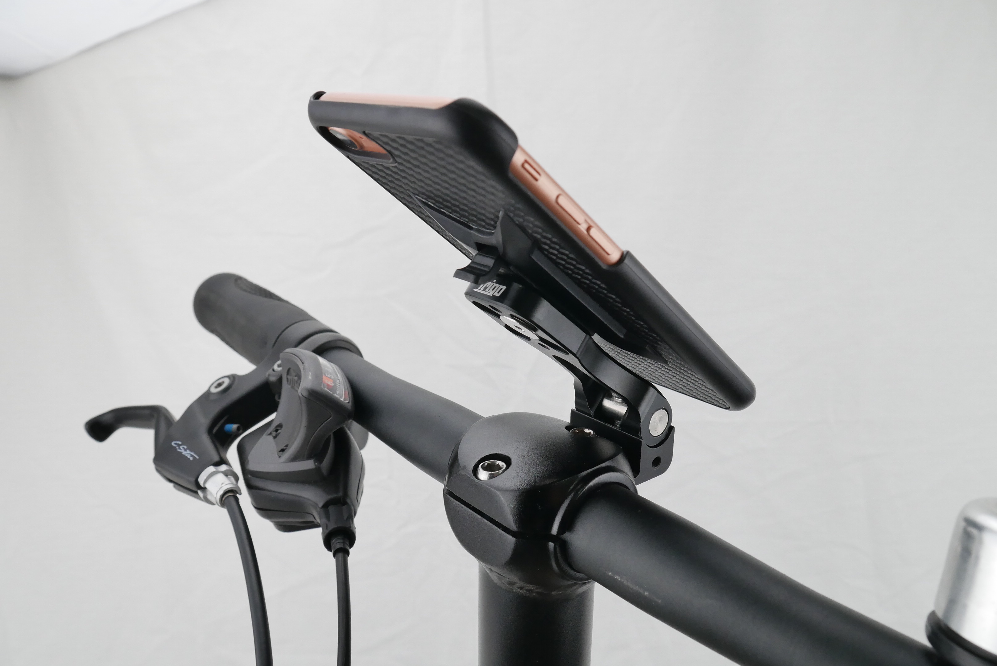 TRIGO1535 Bicycle Phone Holder Double Nail Quick Release Folding Head Tube Available for Birdy Popular - Taobao