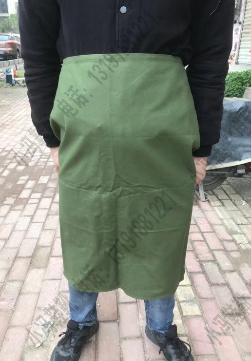 Warehouse stock old goods 1972 old canvas apron collection use both 