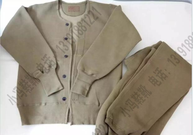 Stock Old goods 70-80 65 65-78 suede pants thickened old cotton clothes autumn clothes suede pants suit