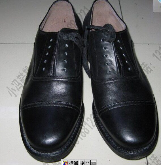 Stock Old stock Original products 3516 Factory 80s production of the old 78 Three-joint leather shoes (Pippa bottom) Three heads