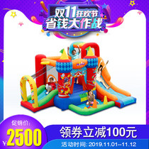 Childrens playground home indoor inflatable toy kids inflatable toy inflatable castle circus jumping bed