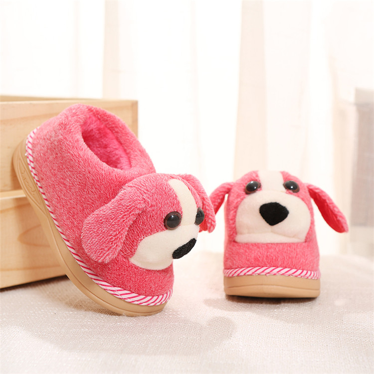 Chaussons enfants en suède pour hiver - semelle caoutchouc - Ref 1031076 Image 15