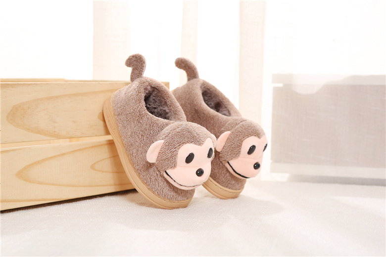 Chaussons enfants en suède pour hiver - semelle caoutchouc - Ref 1017877 Image 21