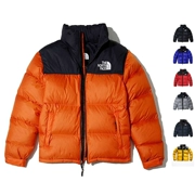 The North Face 1996 NUPTSE TNF Áo khoác bạo lực màu cam / xanh dương / đen - Thể thao xuống áo khoác