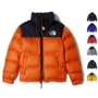 The North Face 1996 NUPTSE TNF Áo khoác bạo lực màu cam / xanh dương / đen - Thể thao xuống áo khoác áo lông vũ dáng dài