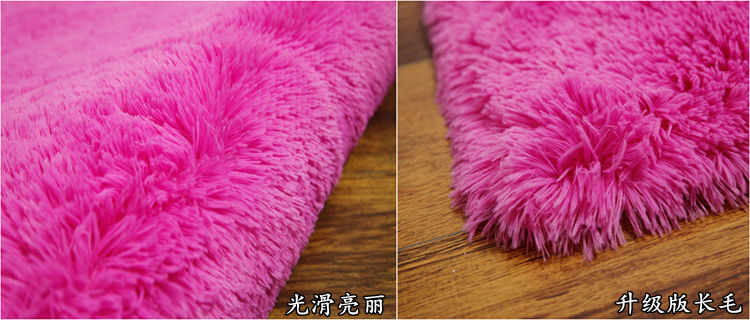 Dày Silky phòng thảm sống bàn cà phê phòng ngủ cửa hàng bên cạnh giường thảm rửa cho nhà tatami mat tùy chỉnh - Thảm thảm chụp ảnh