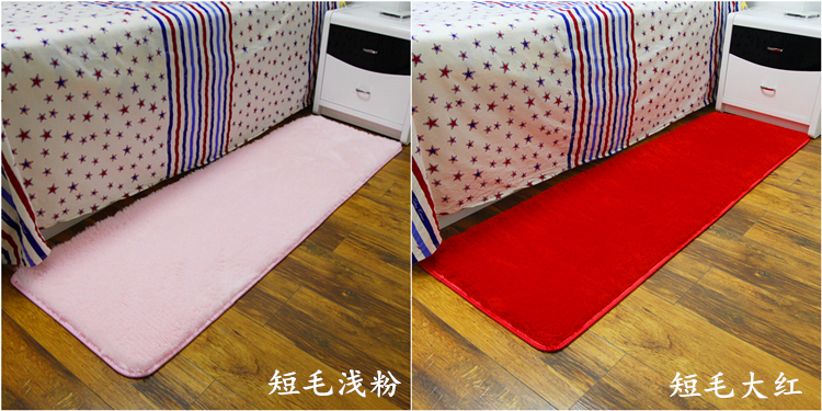 Dày Silky phòng thảm sống bàn cà phê phòng ngủ cửa hàng bên cạnh giường thảm rửa cho nhà tatami mat tùy chỉnh - Thảm thảm chụp ảnh