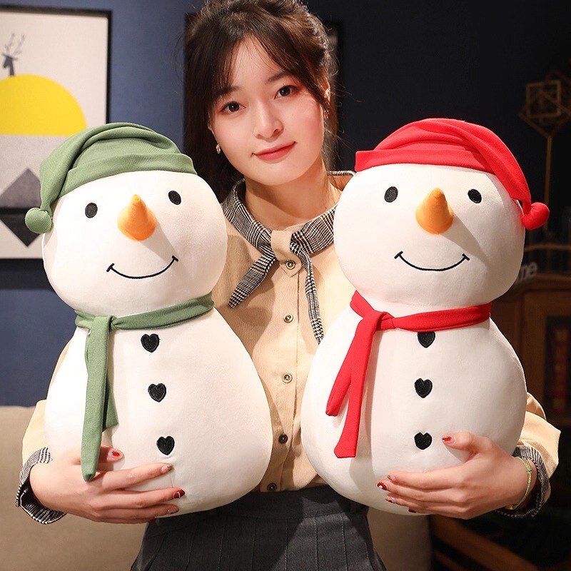 Cute Santa Claus Doll, Snowman Plush Toy, Christmas Decoration, Cloth Doll Ornament, Gift for Girls, Peace and Safety
