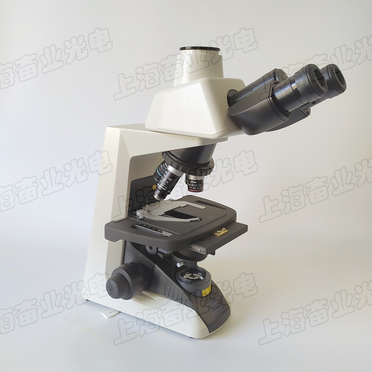 E200 three-mesh biological microscope E200 triocular biological microscope 40-1000 times enlarged