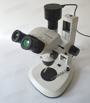 Olympus trinocular stereo microscope SZ61 upper and lower light source base