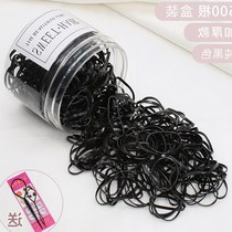 Head rope adult Korean male Korean ponytail disposable tie boy hair band male boy leather band hair rubber band