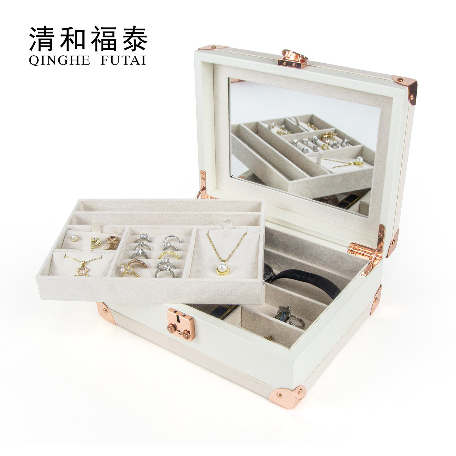 大容量首饰盒,精致收纳生活从这里开始🌟-首饰箱-淘宝好物网