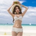 Kỳ nghỉ Hàn Quốc bí mật ngực lớn siêu tập hợp tam giác bikini dây đeo sexy phụ nữ áo tắm mùa xuân nóng - Bikinis