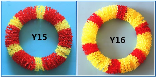 Vòng dây cứng vòng hoa Trò chơi lễ khai mạc đạo cụ Năm vòng Trường mẫu giáo buổi sáng tập thể dục dụng cụ khiêu vũ - Khiêu vũ / Thể dục nhịp điệu / Thể dục dụng cụ giày khiêu vũ mới nhất
