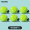 Professional high elasticity original tennis ball with 6 straps