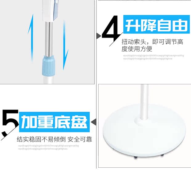 quạt trần kaiyo Quạt đứng Jinling quạt sàn quạt máy tính để bàn hộ gia đình 16 inch nhỏ quạt sàn nhà ký túc xá tiết kiệm năng lượng cơ khí - Quạt điện quạt 12v mini