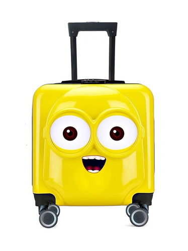 Мультяшный универсальный детский чемодан подходит для мужчин и женщин, 20 дюймов