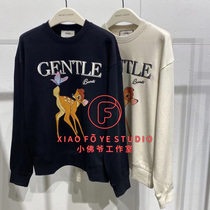 Little Faye ED counter 2021 autumn EBA3SWS003 deer print pullover loose-1299