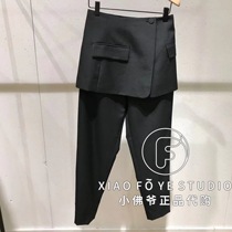 Little Faye MO counter 2021 Autumn MBA3PAT025 Fake Two Pieces Splice Suit 1699