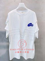 Little Buddha PV last 2021 summer PV210204110 chain decoration loose short sleeve T-shirt skirt female 899