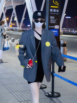 Little Buddha designer 13DeMarzo Qi Wei with arm arm parda bear blazer jacket women