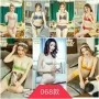 Đồ lót Ai Ke Jini 068 thu thập không có vòng thép điều chỉnh áo ngực dày thoáng khí Ai mặc bikini chính hãng áo ngực 3 dây