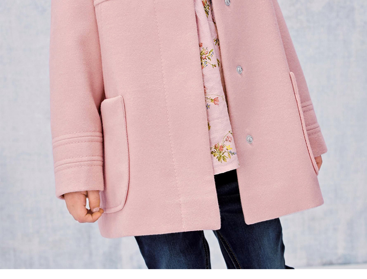 Manteau pour fille en mélange - Ref 2161524 Image 14