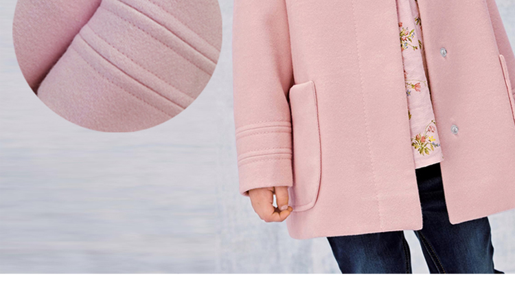 Manteau pour fille en mélange - Ref 2161524 Image 16
