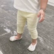 Bé gái bảy điểm xà cạp mùa hè muỗi mỏng phần bên ngoài mặc quần 0 a 3 tuổi 1 bé cotton 2 bó sát - Quần shop quần áo trẻ em