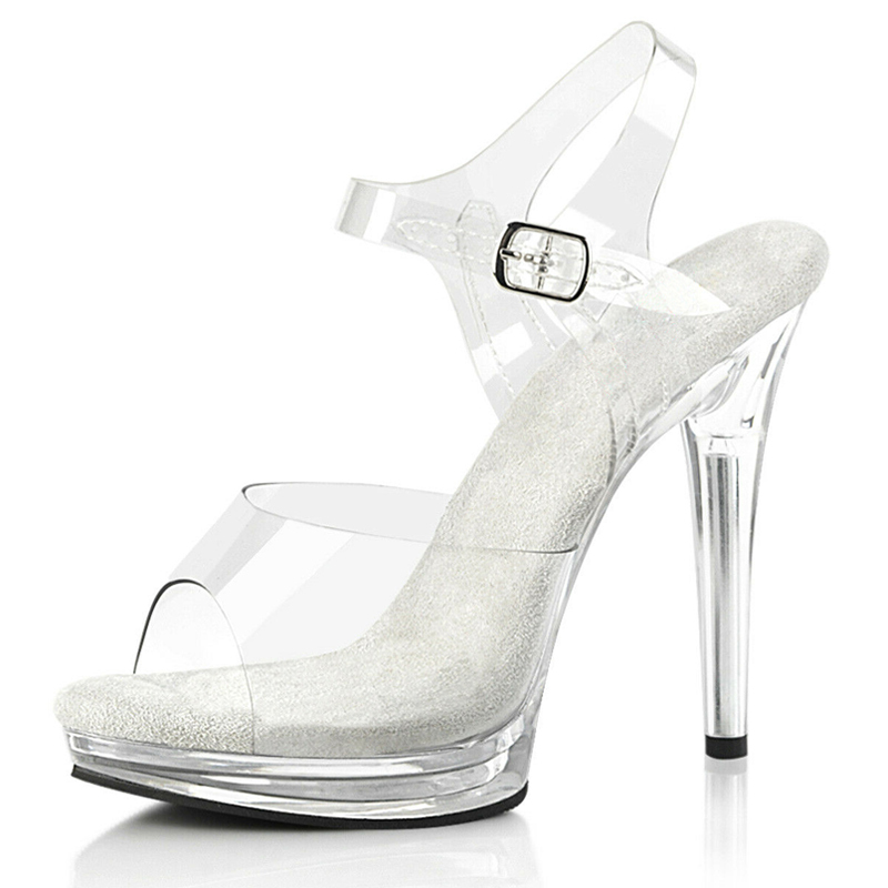 Nightclub High-Heeled Sandals for Women 2023 New Style 12cm Stiletto Sexy Pole Dancing Shoes Student Model Training Catwalk Shoes