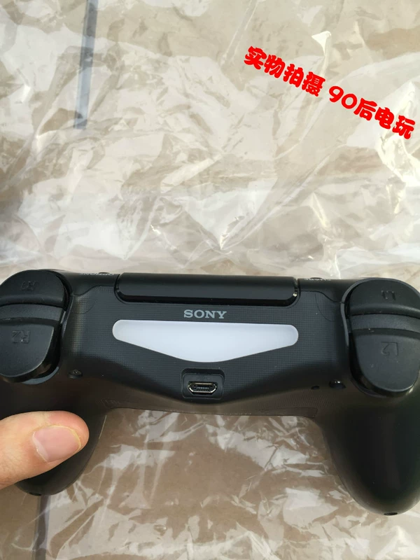 Ps4 bản gốc hoàn toàn mới xử lý ps4 bản gốc rung xử lý máy tính ps4 pc màu đen điều khiển không dây gốc - Người điều khiển trò chơi